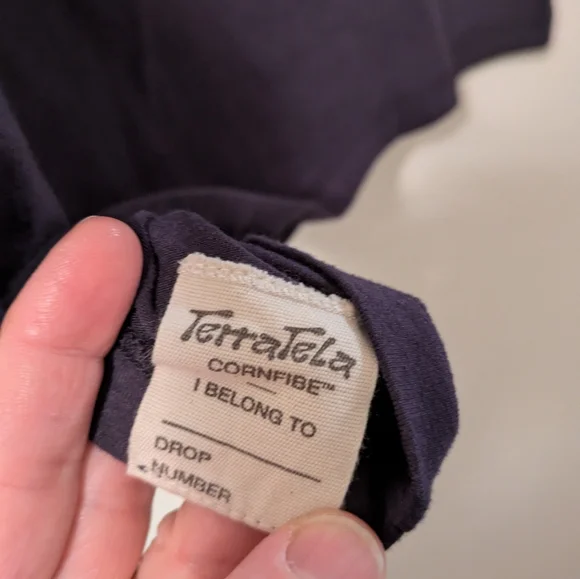 TerraTela Short Sleeve Tee Casual Cotton Blend - Picture 6 of 6